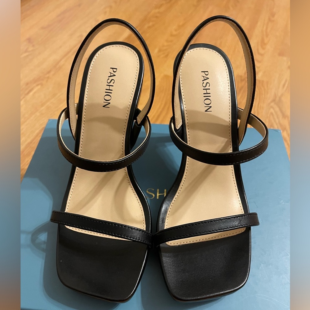 NEW Black CONVERTIBLE High Heel Shoes